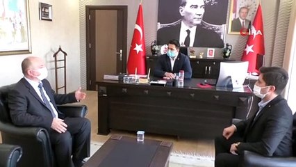 Kızılay, rekor bağış için Kaymakam Ülkü'yle görüştü
