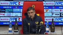 ALÉ VERONA: BENEVENTO-H.VERONA 0-2, CONFERENZA STAMPA DI  JURIC