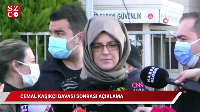 Hatice Cengiz'den Cemal Kaşıkçı davası sonrası açıklama