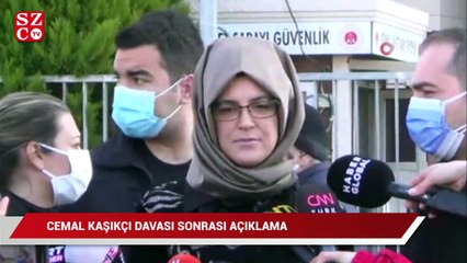 Hatice Cengiz'den Cemal Kaşıkçı davası sonrası açıklama