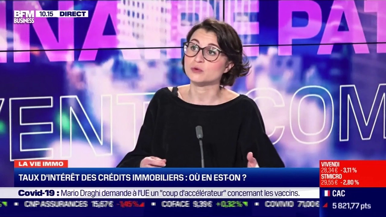 Marie Coeurderoy: Taux d'intérêt des crédits immobiliers, où en est-on ? - 04/03