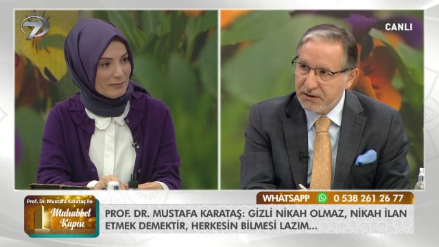 Prof. Dr. Mustafa Karataş ile Muhabbet Kapısı - 4 Mart 2021