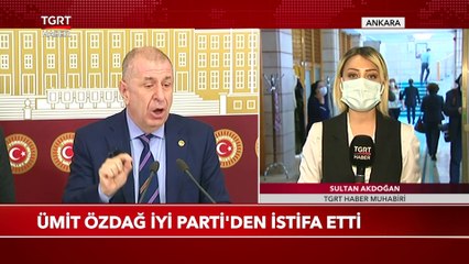 Ümit Özdağ İYİ Parti'den İstifa Etti
