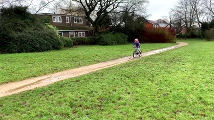 Alice Rowe charity cycle for Freshfields