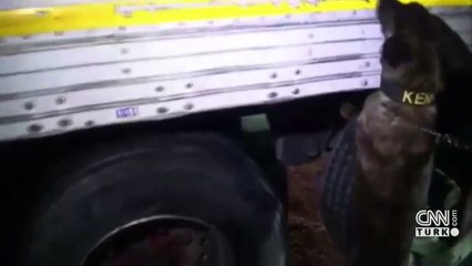 TIR'ın gizli bölmelerinde 308 Kg uyuşturucu bulundu