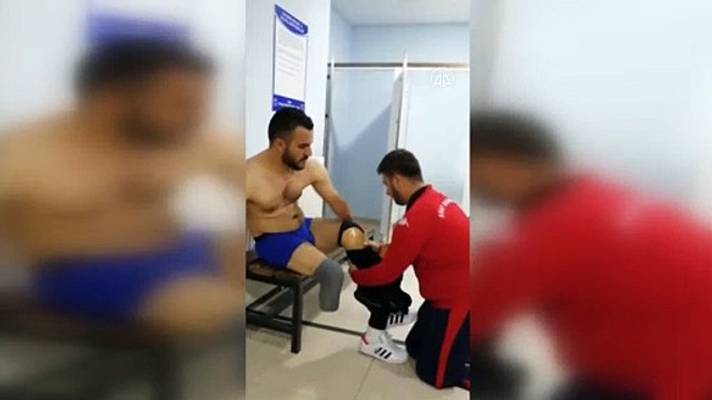 SİİRT - Bedensel engelli iki genç birbirilerine 'el ve ayak' oldu (2)
