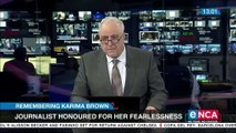 Media fraternity mourns passing of Karima Brown