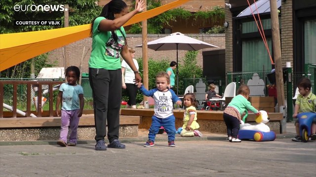 Belgian city of Ghent trains single mothers be childcare workers