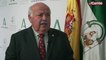 Declaraciones del consejero de Salud y Familias de la Junta de Andalucía, Jesús Aguirre