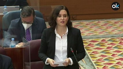 Ayuso a Montero: "No creo que una feminista pueda ser ministra por ser 'la mujer del vicepresidente'"