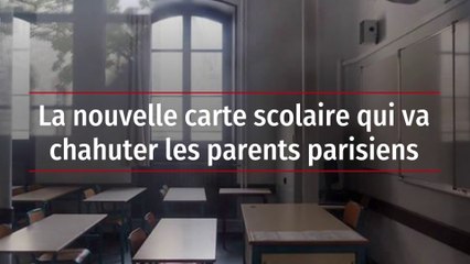La nouvelle carte scolaire qui va chahuter les parents parisiens