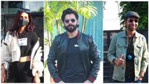 Varun Dhawan, Kriti Sanon & Abhishek Banerjee spotted at the airport | SpotboyE