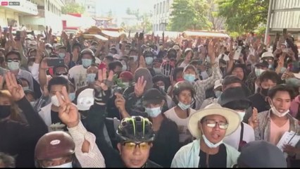 Protests, mourning as world condemns Myanmar crackdown