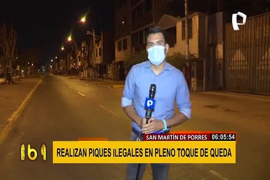 SMP: motociclistas usan la avenida Santa Rosa para hacer piques ilegales