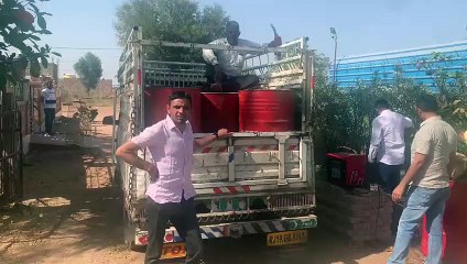 खेत में बायो डीजल का अवैध कारोबार, दो गिरफ्तार