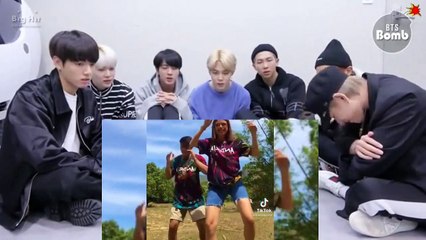 BTS REACTION TO BYAHE DANCE CHALLENGE TIKTOK COMPILATION