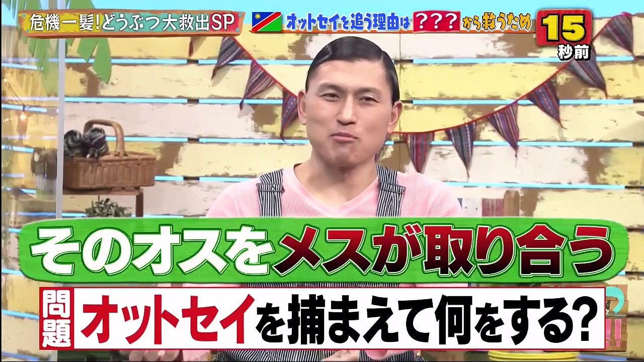 どうぶつピース！！ 2021年3月4日 まさかの方法…世界で起きた！絶体絶命！？大救出劇SP-(edit 2/2)