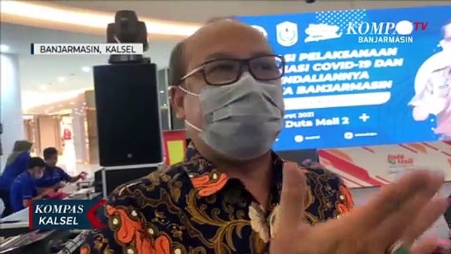 Edukasi Vaksinasi Tahap II, Dinkes Banjarmasin Sasar Mall dan Pusat Keramaian