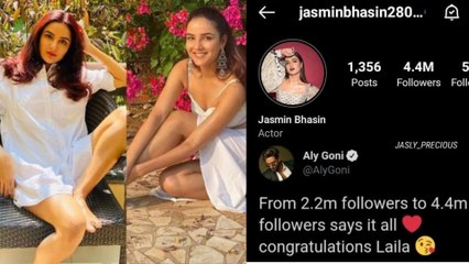 Bigg Boss 14: Jasmin Bhasin के इंस्टाग्राम पर हुए 4 मिलियन से ज्यादा Followers, Fans ने दी बधाई