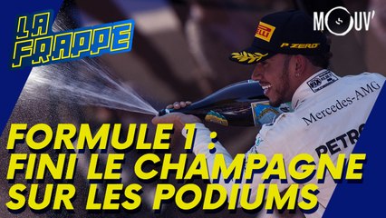 Formule 1 : fini le Champagne sur les podiums !