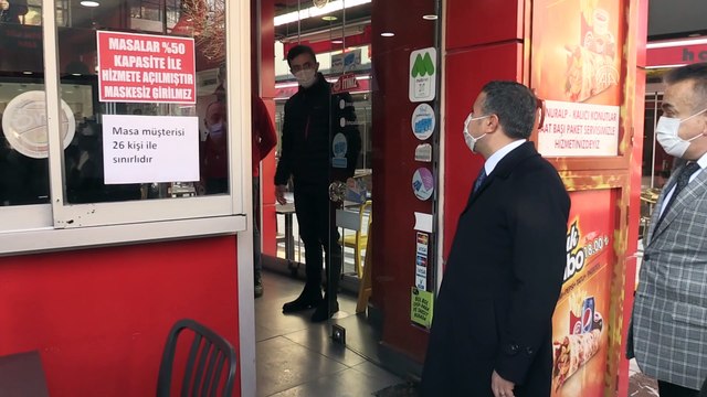 DÜZCE - Vali Atay, yeni normalleşme süreci kapsamında koronavirüs tedbirlerini denetledi