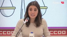 Irene Montero: “La suspensión de las manifestaciones criminaliza el feminismo”