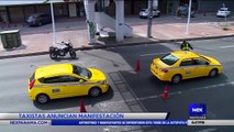 Taxistas anuncian manifestación - Nex Noticias
