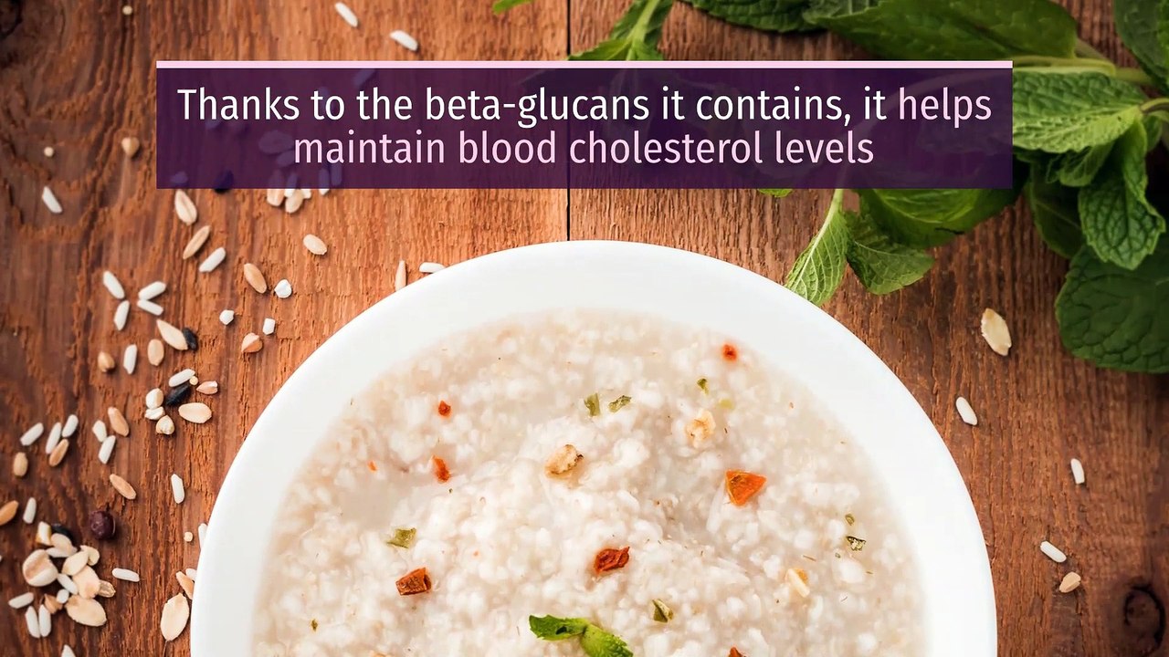 8 Health Benefits of Oatmeal Water video Dailymotion