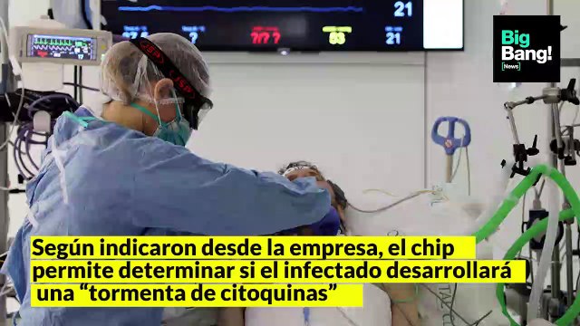 VIDEONOTA | Cómo funciona el chip creado por científicos argentinos que permite anticipar si un paciente de Covid terminará en terapia