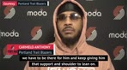 'Basketball is our therapy' - Carmelo on match-winner Lillard