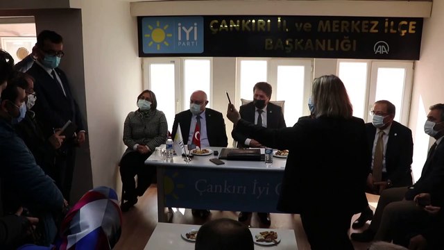 ÇANKIRI - İYİ Partili Erozan: 'Vatandaşlarımızın vereceği destekle başarıya ulaşacağız'