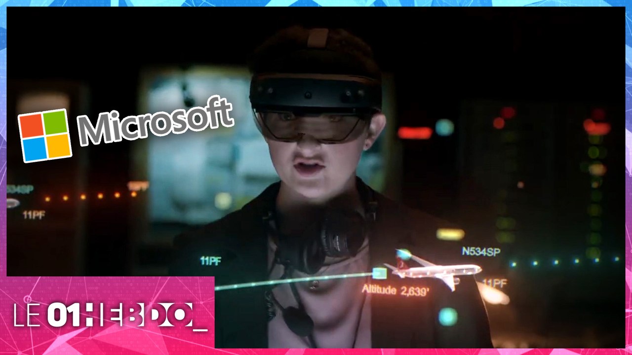 01Hebdo #302 : Microsoft veut remplacer la visio par des hologrammes