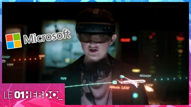 01Hebdo #302 : Microsoft veut remplacer la visio par des hologrammes