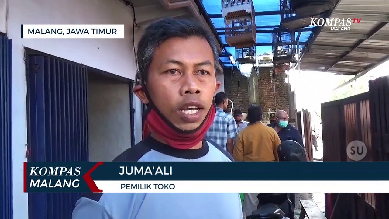 Kebakaran Kios Tambal Ban, Diduga Akibat Puntung Rokok Masih Menyala