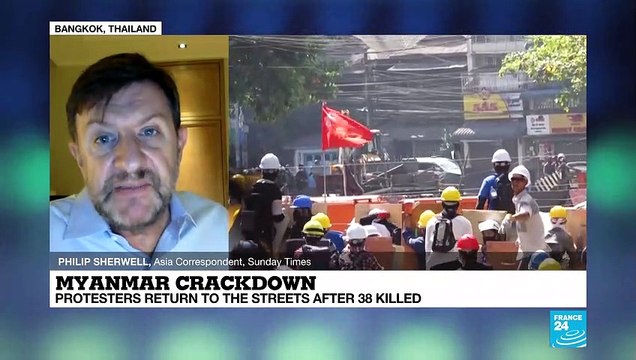 Myanmar coup: Bloody crackdown after month of protests