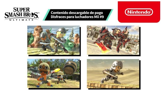 Super Smash Bros. Ultimate - Trajes Mii #9 (Nintendo Switch)