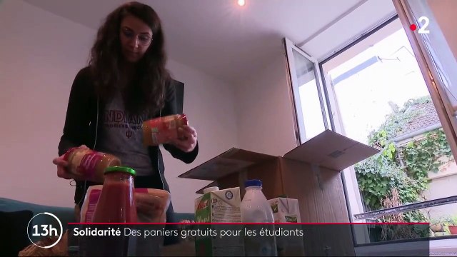 Solidarité : des colis alimentaires offerts aux étudiants précaires