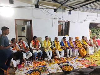 रामनिधि संग्रह अभियान के समापन पर हुआ कारसेवकों का सम्मान