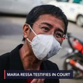 Maria Ressa testifies in court for first time