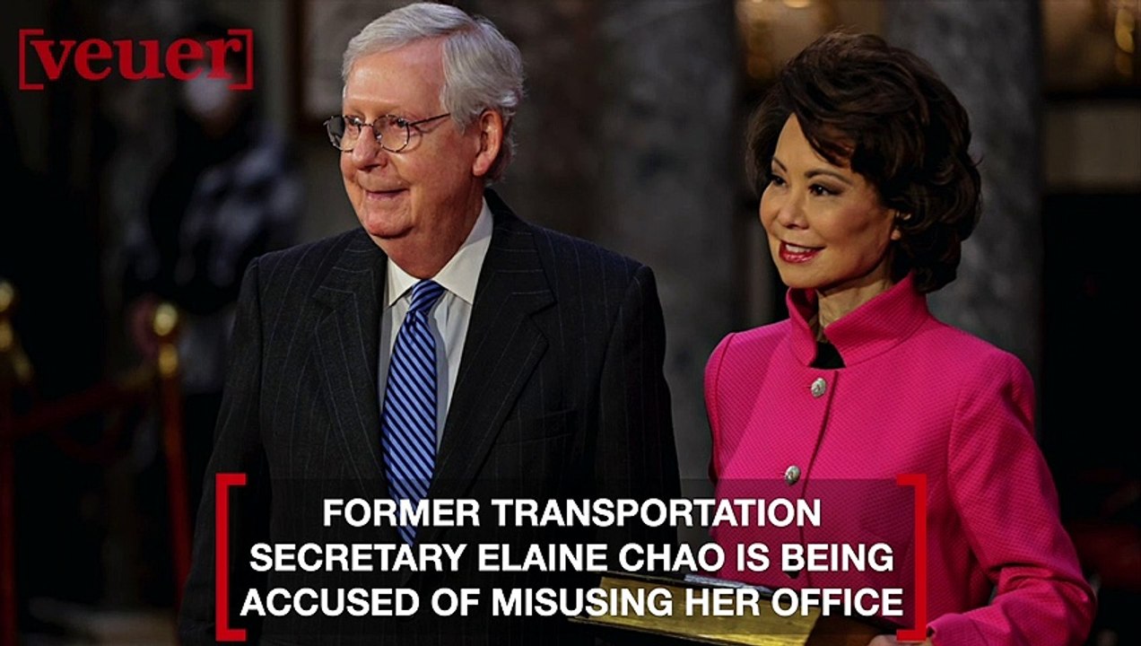Former Transportation Secretary Elaine Chao Accused of Misusing Office For Personal Tasks