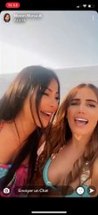 Maeva Ghennam, Manon Marsault et Milla Jasmine taclent Carla Moreau, accusée de sorcellerie, en musique.