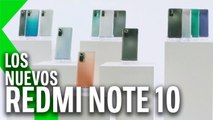 LOS NUEVOS REDMI NOTE 10 de XIAOMI: Resumen del Evento en 4 MINUTOS