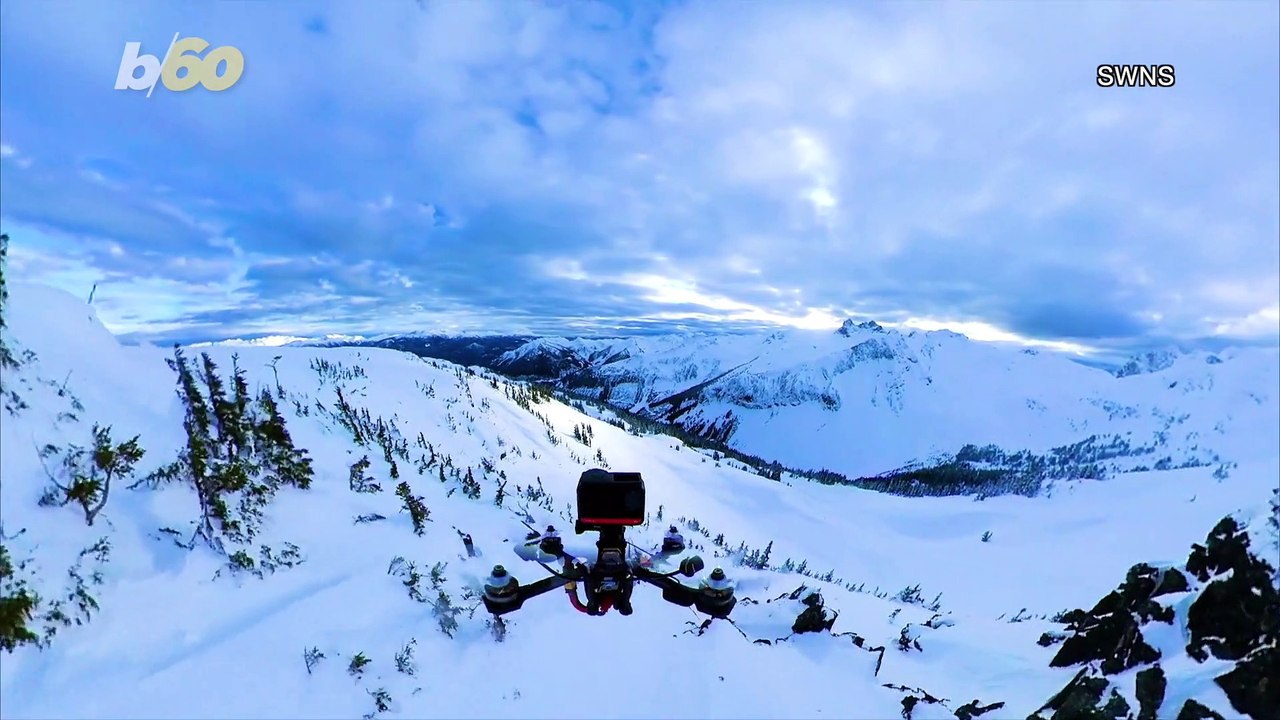 Flying High! Check Out This Amazing Drone Footage Through the Canadian Mountains!