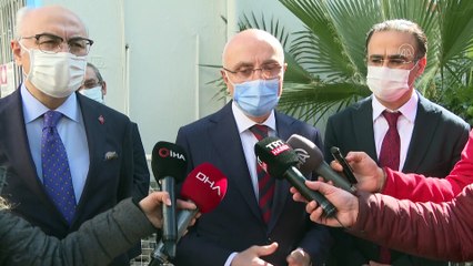 İZMİR - İçişleri Bakan Yardımcısı Erdil, Kovid-19'a karşı dinamik denetimlere katıldı