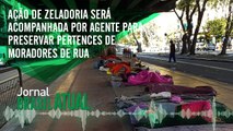 Ação de zeladoria será acompanhada por agente social para preservar pertences de moradores de rua