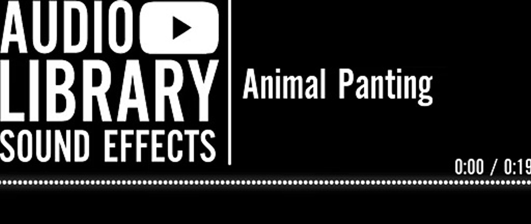 Animal Panting - Sound Effect