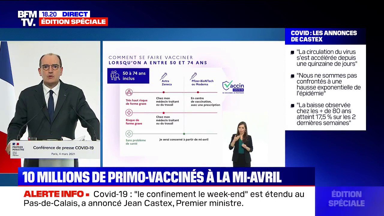 Jean Castex: "Seul un soignant sur trois est aujourd’hui vacciné, ce n’est pas normal"