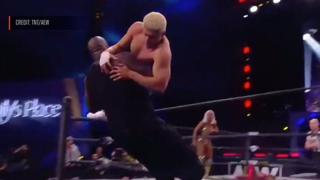 Is Shaq Going Through Tables the Greatest Celebrity Pro Wrestling Moment?