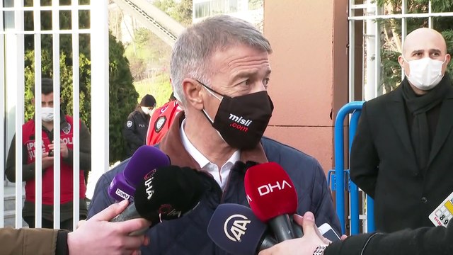 İSTANBUL - Kasımpaşa-Trabzonspor maçının ardından - Ahmet Ağaoğlu (1)