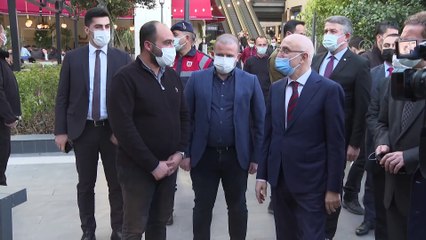 İZMİR - İçişleri Bakan Yardımcısı Erdil, Kovid-19'a karşı dinamik denetimlere katıldı